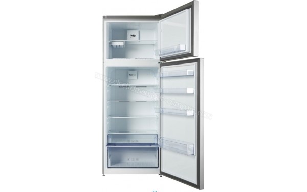 BEKO RDNE455K30ZXB - Vue de l'int&eacute;rieur vide (cr&eacute;dit : Boulanger)