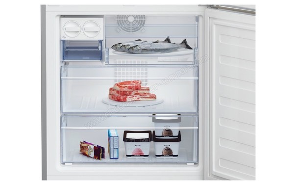 BEKO REC52PT - Zone cong&eacute;lateur (cr&eacute;dit : Darty)