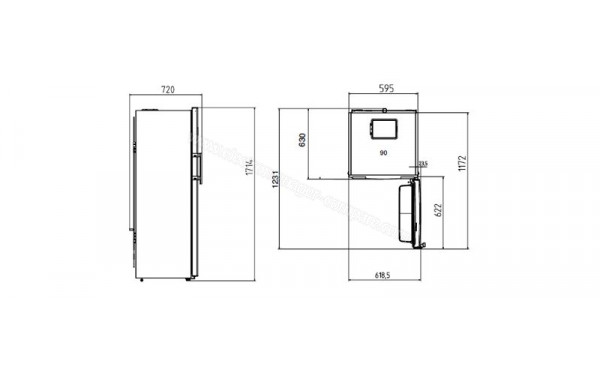 BEKO RSSE415M31WN - Sch&eacute;ma technique