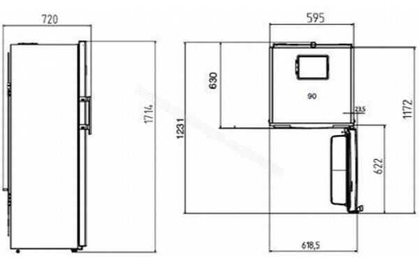 BEKO RSSE415XBN - Sch&eacute;ma technique