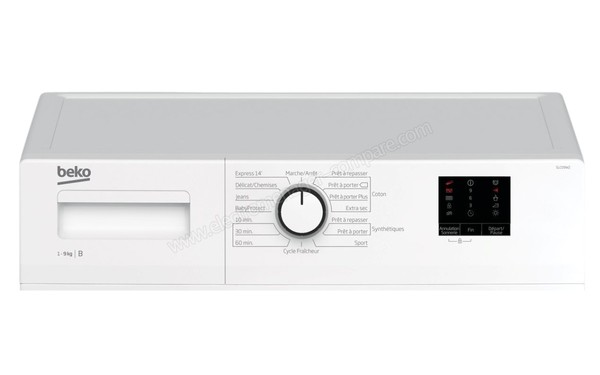 BEKO SLC09W2 - Panneau de commandes