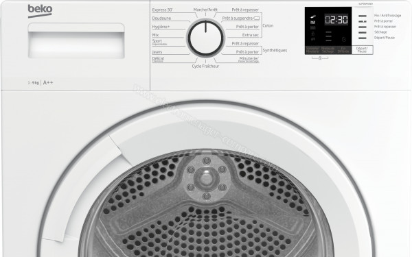BEKO SLP90AVW0 - Panneau de commandes