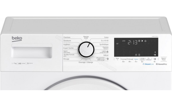 BEKO UWM7014RO - Panneau de commandes