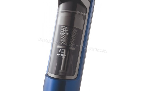 BEKO VRS82732VD - Vue du bac &agrave; poussi&egrave;res