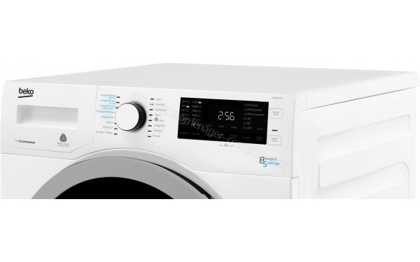 BEKO WDW85122 - Panneau de commandes