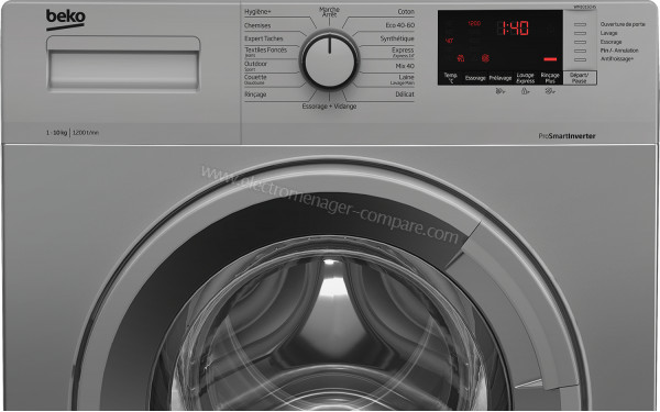 BEKO WM1015CHS - Panneau de commandes