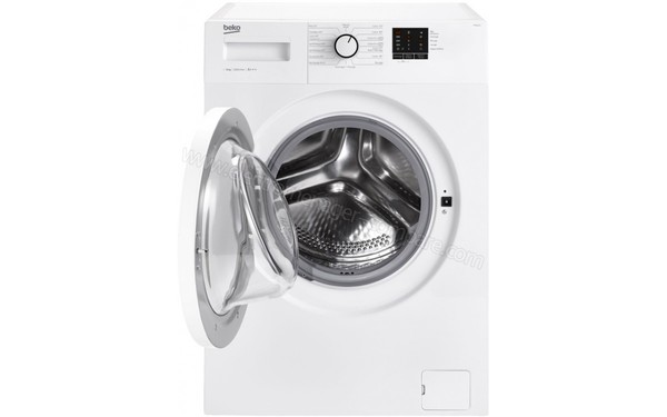 BEKO WM61001 - Vue de face porte ouverte (cr&eacute;dit : Darty)