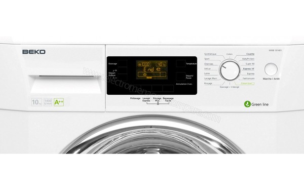 BEKO WMB101401 - Panneau de commandes
