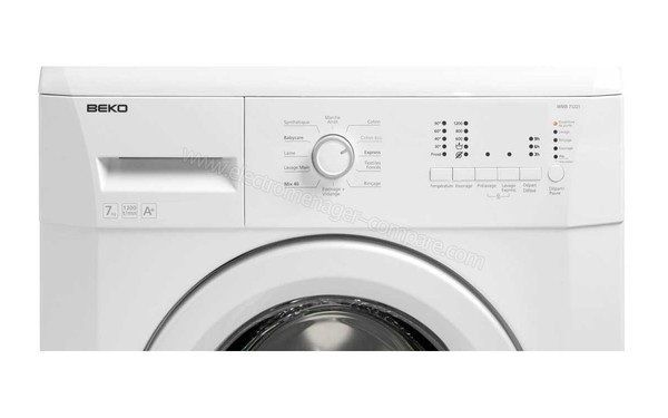 BEKO WMB71221 - Panneau de commandes