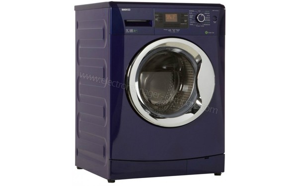 BEKO WMB71442 Bleu - Vue 3/4 gauche