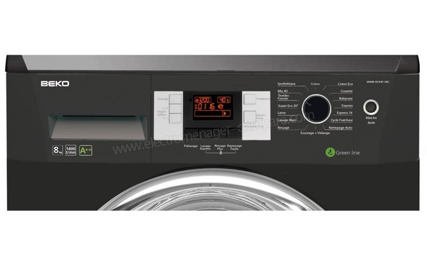 BEKO WMB81441MC - Panneau de commandes