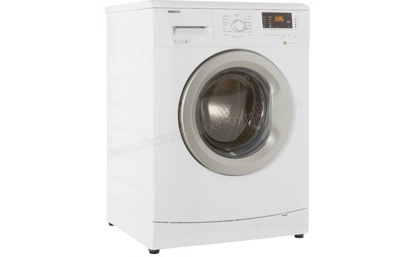BEKO WMB814 - Vue 3/4 gauche  (cr&eacute;dit : Boulanger)