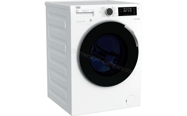 BEKO WTE10744XB0W - Vue 3/4 gauche