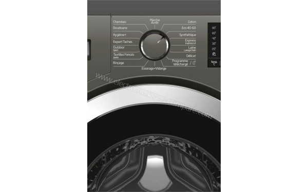 BEKO WTE7736XC2M - Vue des programmes