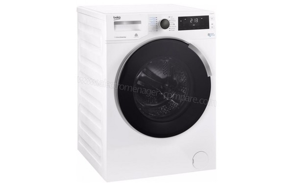BEKO WTLD81487P - Vue 3/4 gauche (cr&eacute;dit : Boulanger)