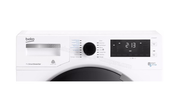 BEKO WTLD81487P - Panneau de commandes (cr&eacute;dit : Boulanger)