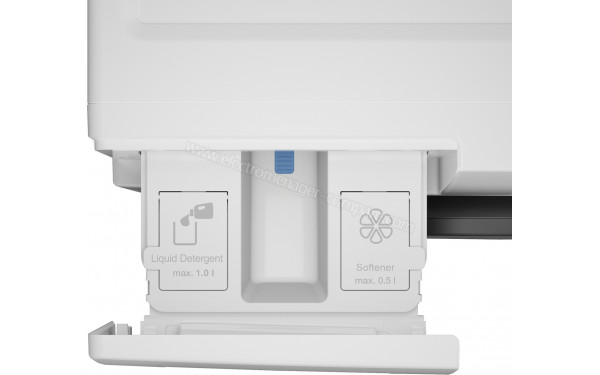 BEKO WTV1744X1WAQDOS - Zoom sur le tiroir lessiviel