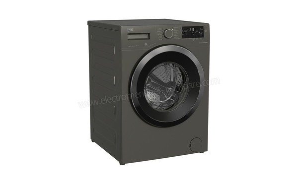 BEKO WTV8633XC0M - Vue 3/4 gauche (cr&eacute;dit : Darty)