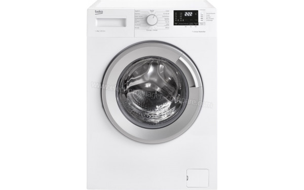 BEKO WTV8712BS1W - Vue de face