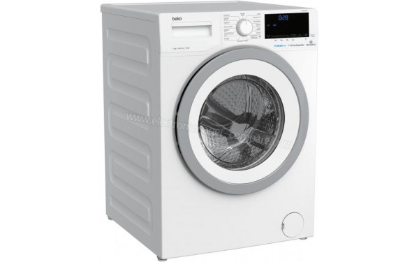 BEKO WTV9736S0W - Vue 3/4 gauche