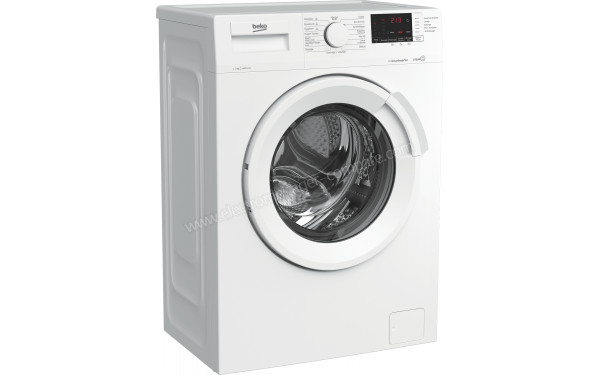 BEKO WUE7425W - Vue 3/4 gauche