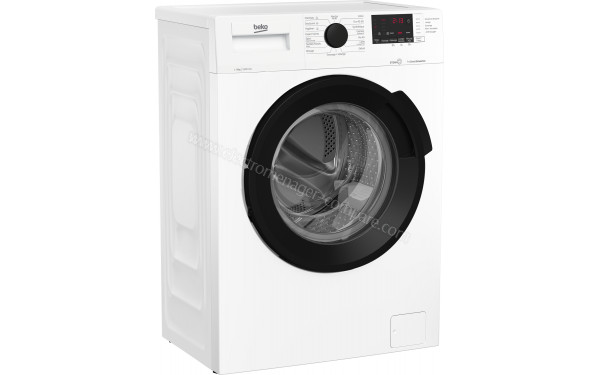 BEKO WUV82221BW - Vue 3/4 gauche