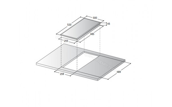 BELDEKO BTG2Z-D01VNO/B - Dimensions