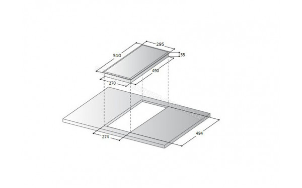 BELDEKO TI2V-118 - Dimensions