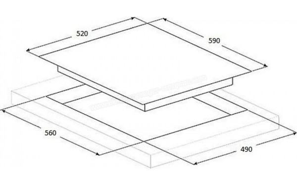BELDEKO TI3V-105 - Sch&eacute;ma technique (cr&eacute;dit : Boulanger)