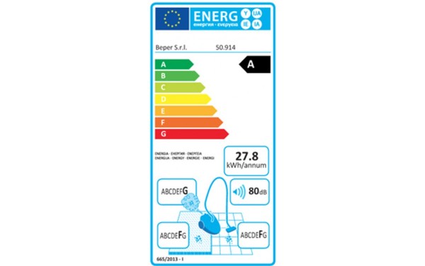 BEPER 50.914 - &Eacute;tiquette &eacute;nergie