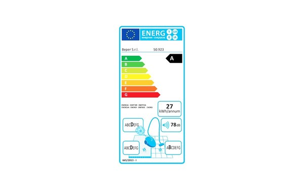 BEPER 50.923 - &Eacute;tiquette &eacute;nergie