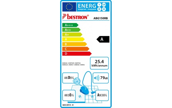 BESTRON ABG150RB - &Eacute;tiquette &eacute;nergie