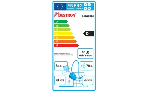 BESTRON ABG200GB - &Eacute;tiquette &eacute;nergie