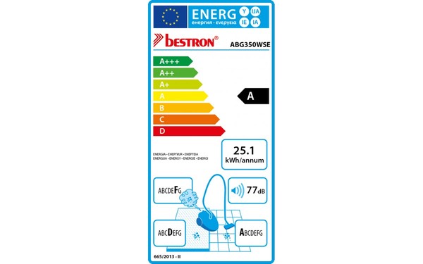 BESTRON ABG350WSE - &Eacute;tiquette &eacute;nergie