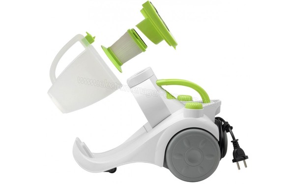 BESTRON ABL800WG - Vue de profil avec bac et filtre d&eacute;mont&eacute;