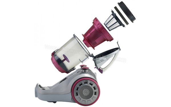 BESTRON ABL900SPE - Vue de profil avec bac et filtres d&eacute;mont&eacute;s