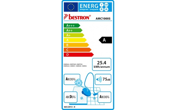 BESTRON AMC1000S - &Eacute;tiquette &eacute;nergie