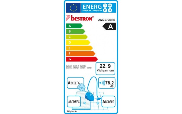 BESTRON AMC970BRE - &Eacute;tiquette &eacute;nergie