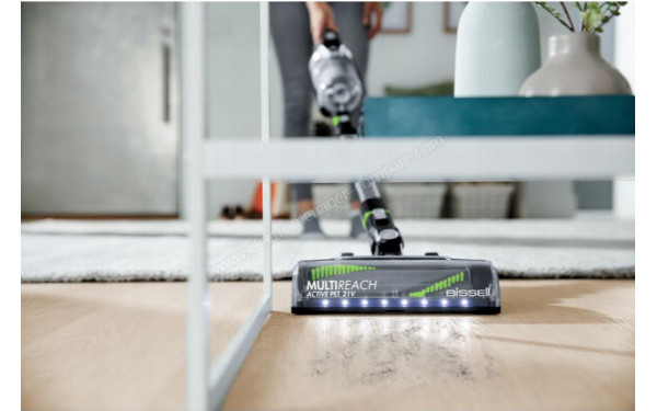 BISSELL MultiReach Active Pet 21V Vert - Vue de la brosse principale