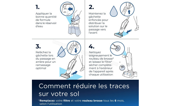 BISSELL CrossWave C3 Pro - Mise en situation