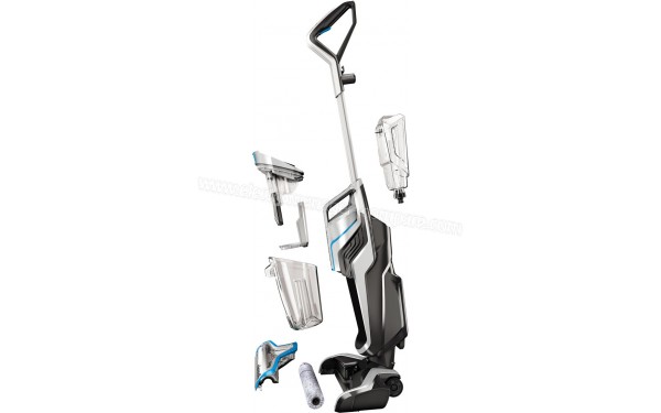 BISSELL CrossWave Cordless Argent - Vue de l'ensemble