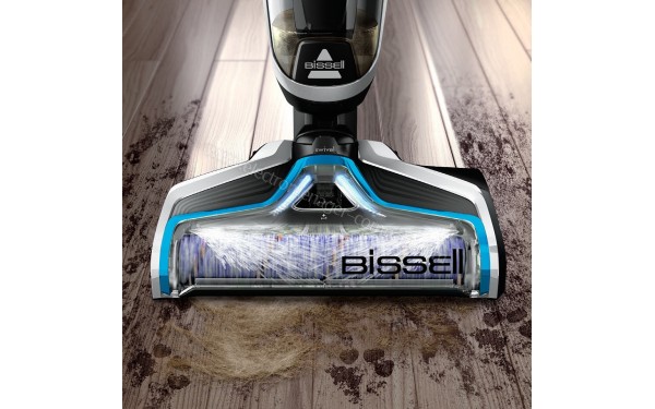 BISSELL CrossWave Cordless Argent - Vue de la brosse principale