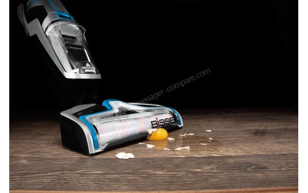 BISSELL CrossWave Cordless Argent - Mise en situation