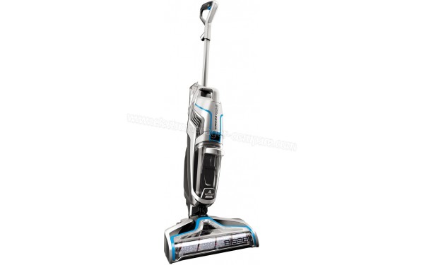 BISSELL CrossWave Cordless Argent - Vue 3/4 gauche