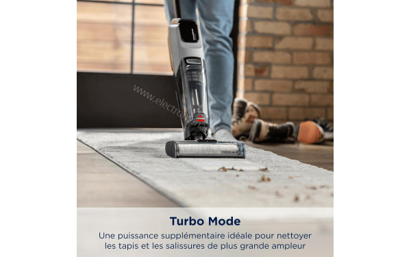 BISSELL CrossWave OmniForce - Turbo mode