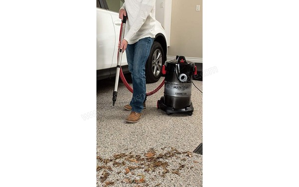 BISSELL Multiclean Wet & Dry Drum - Vue du souffleur 1