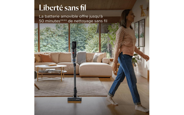 BISSELL PowerClean FurGuard - Autonomie jusqu'&agrave; 50 minutes