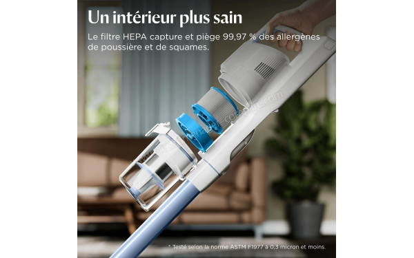 BISSELL PowerClean - Vue &eacute;clat&eacute;e du filtre HEPA