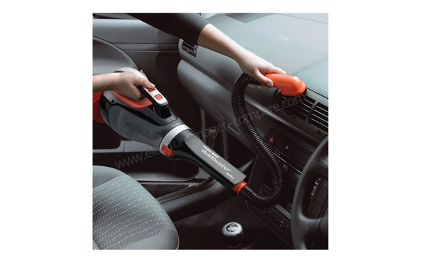 BLACK & DECKER ADV1220 Dustbuster Auto 12V - Prolongateur et brosse