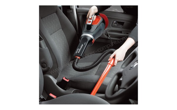 BLACK & DECKER ADV1220 Dustbuster Auto 12V - Prolongateur et suceur long